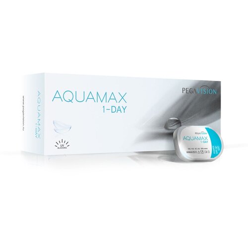 ������ ������ ���������� ����� Pegavision Aquamax 1-Day, 30 ��., R 8,6, D -1, ����������, 1 ��. ����