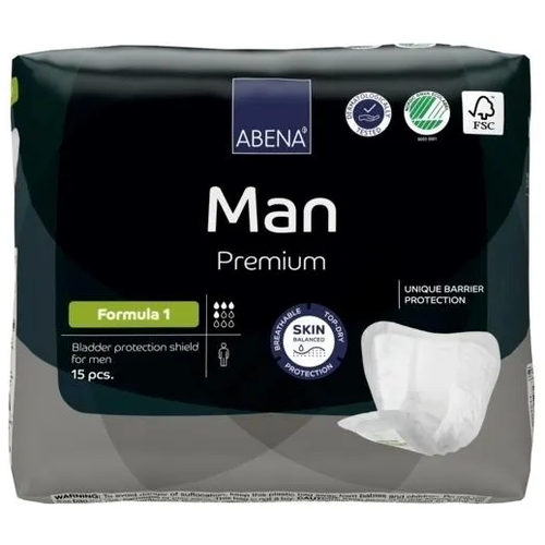 ������ ������ Abena Man Formula 1 / ����� ��� ������� 1 - ������� ������������� ���������, 15 ��. ����