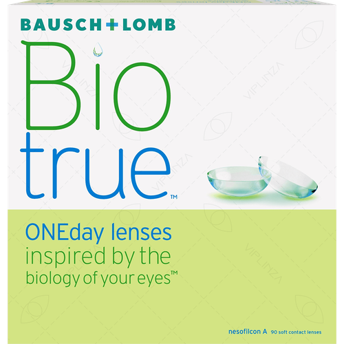    Bausch & Lomb Biotrue ONEday, 90 ., R 8,6, D -2, 1 .   -     , -,   