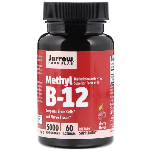   Jarrow Formulas Methyl B-12, 50 , 5000 , 60 .   -     , -,   