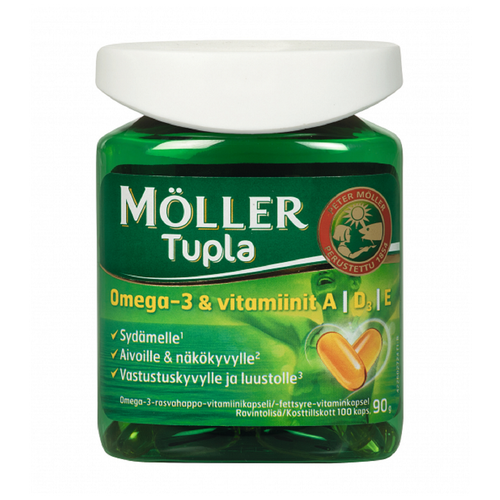  Moller Tupla Omega-3      .   e  , 100 .    -     , -,   