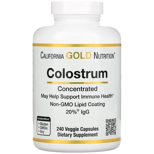 ������ ������ California Gold Nutrition Colostrum ���. ����., 0.2 �, 240 ��. ����