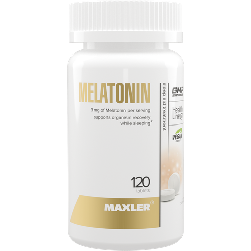 ������ ������ Maxler Melatonin ���., 3 ��, 65 �, 120 ��. ����