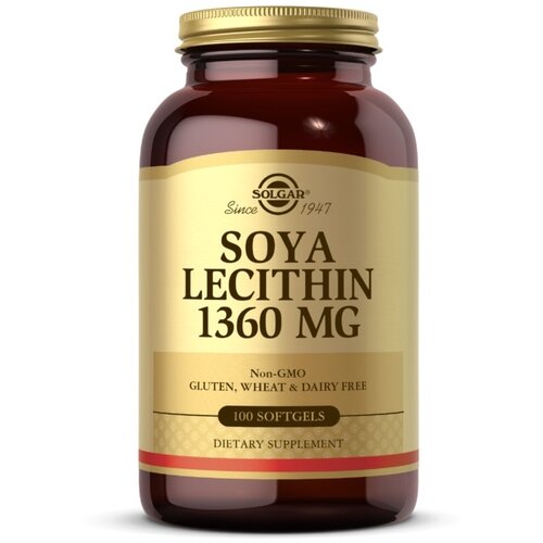 ������ ������ Solgar Natural Soya Lecithin ����., 1360 ��, 1.93 �, 100 ��. ����