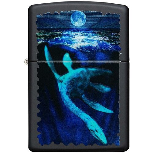     ZIPPO Classic 49697 Lock Ness   Black Light -  -     -     , -,   