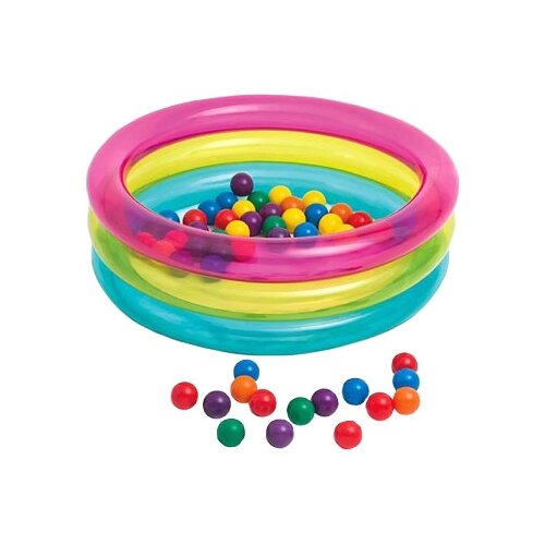     Intex Classic Three Ring Baby Ball Pit 48674, 8625 , 8625    -     , -,   